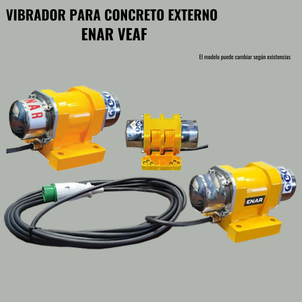 VIBRADOR PARA CONCRETO EXTERNO ENAR VEAF DFAC