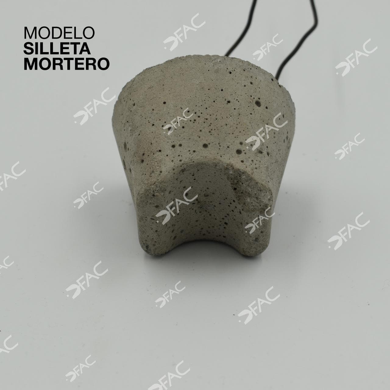 Silleta mortero