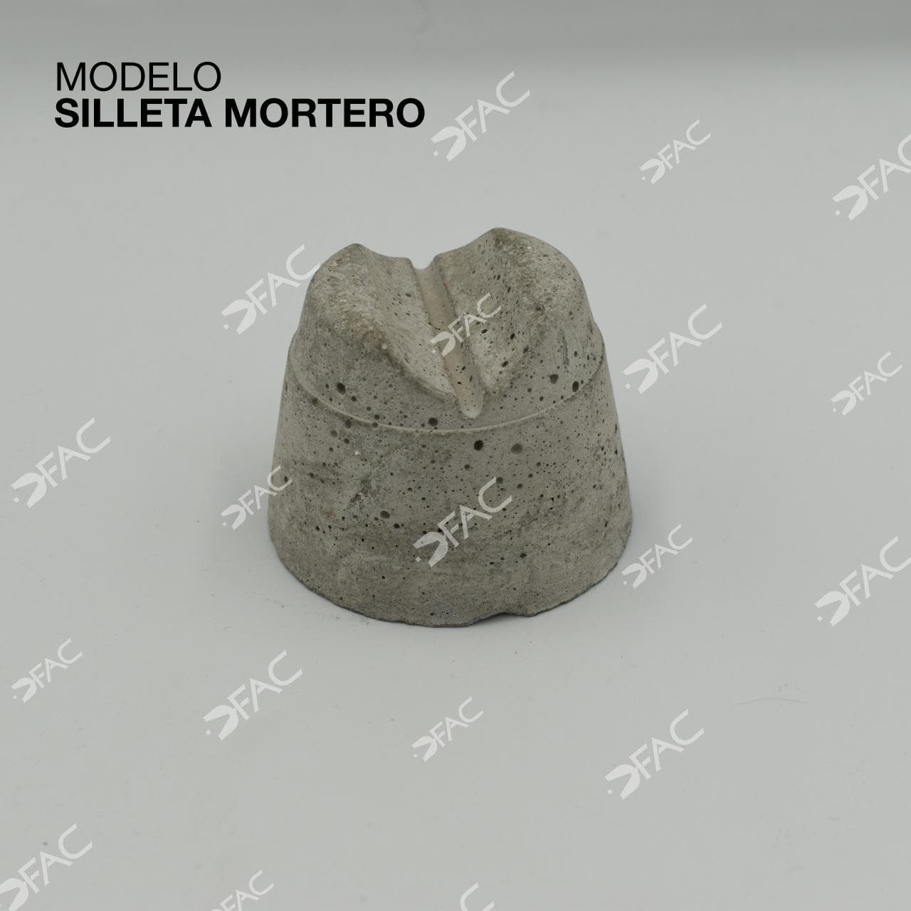 Silleta mortero