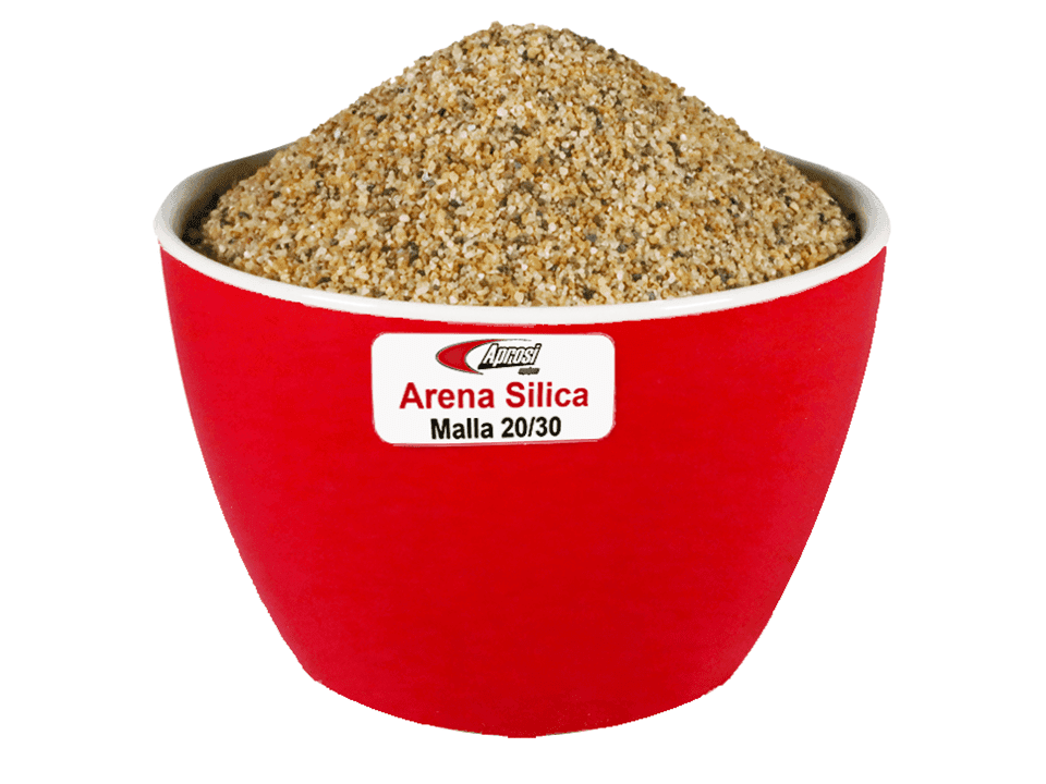 Arena silica 30 saco de 50 kg