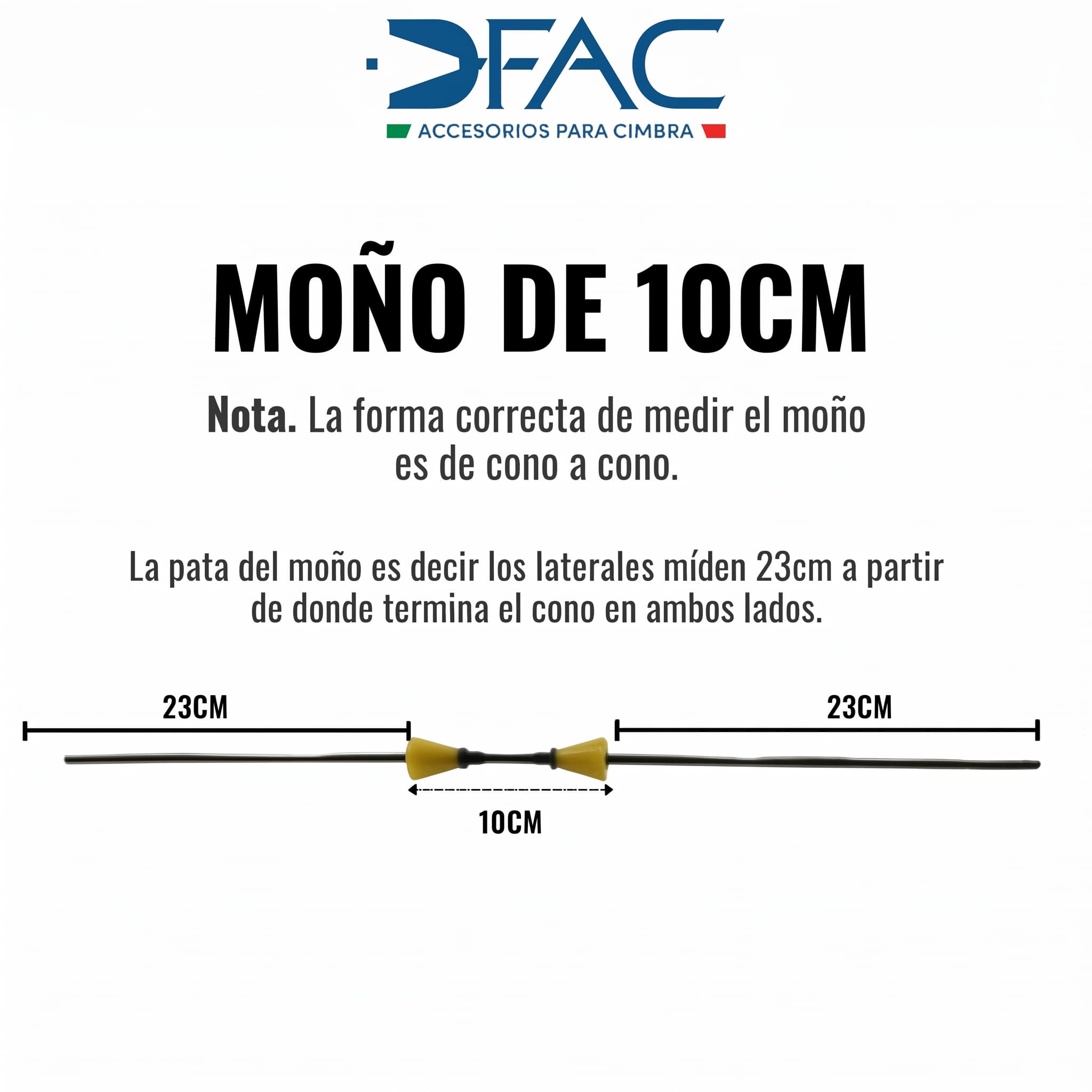 Moño para cimbra