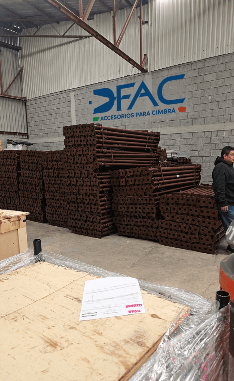 PUNTAL METALICO EXTENSIBLE CERTIFICACIÓN EUROPEA
